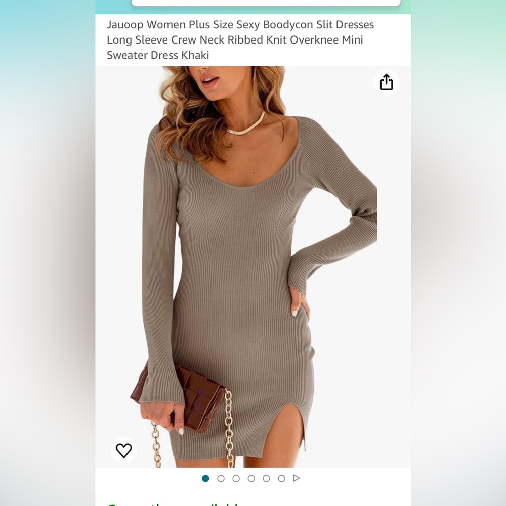 Ribbed Body con Dress